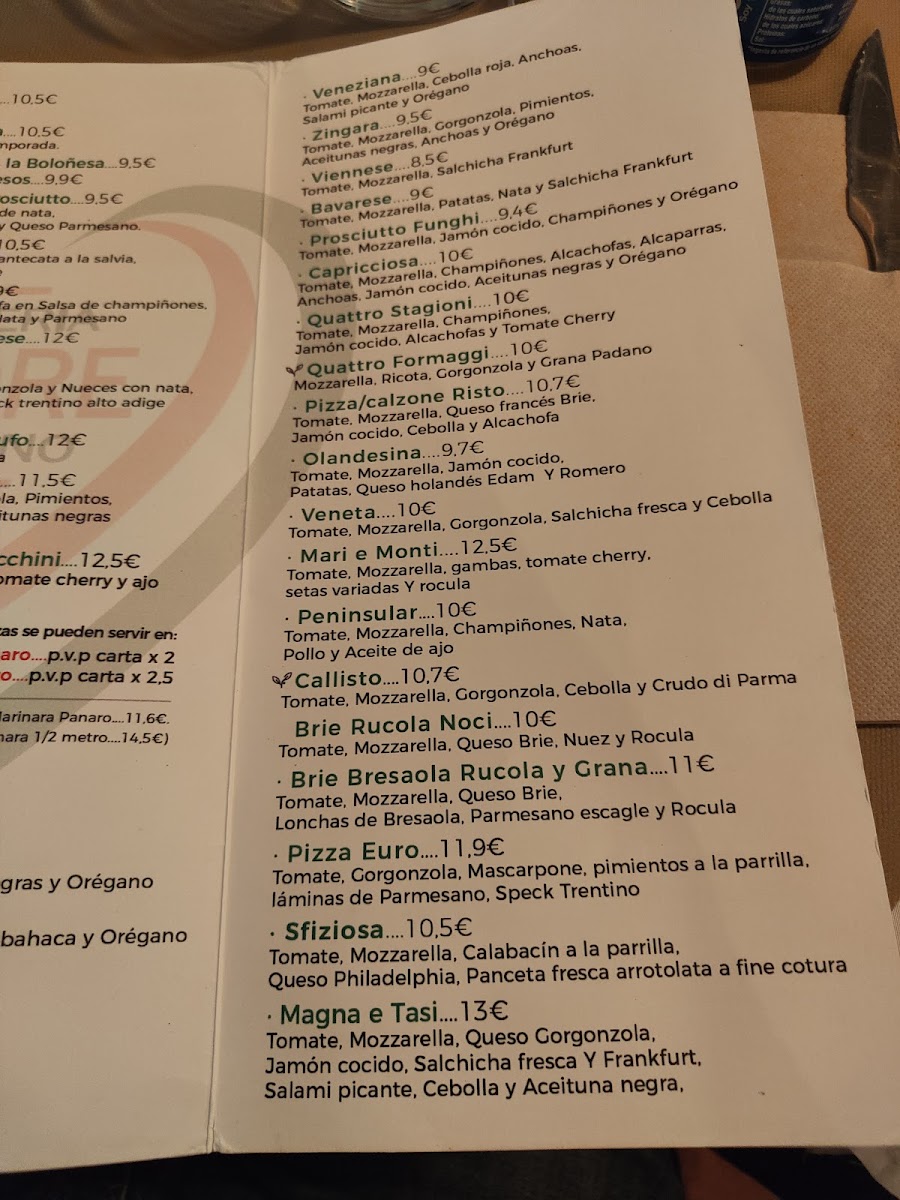 Menu Pizzeria Cuore Italiano-2