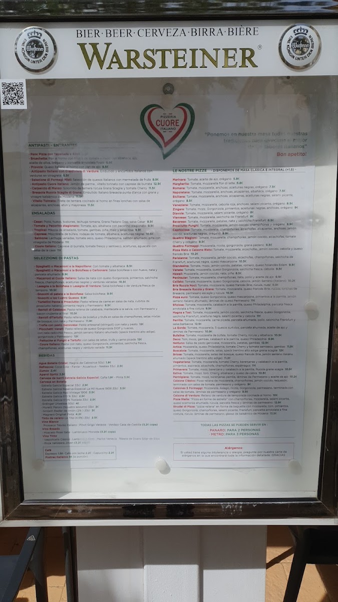 Menu Pizzeria Cuore Italiano-5